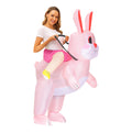 Inflatable Easter bunny costume