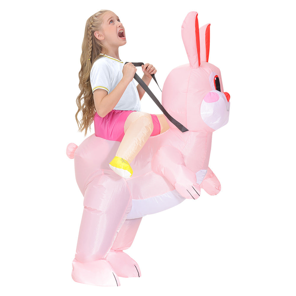 Inflatable Easter bunny costume