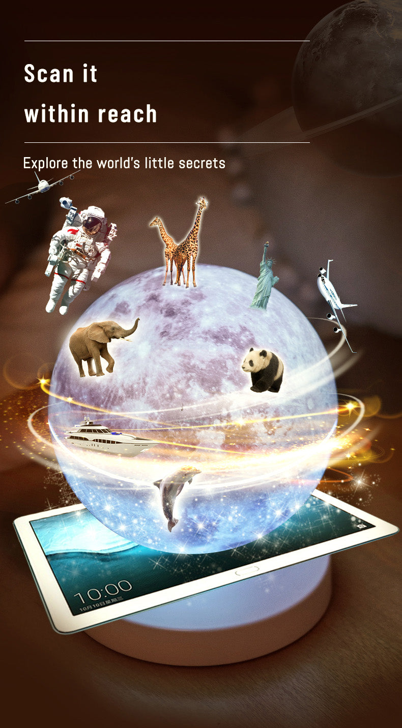 AR Smart Moon Projector Light