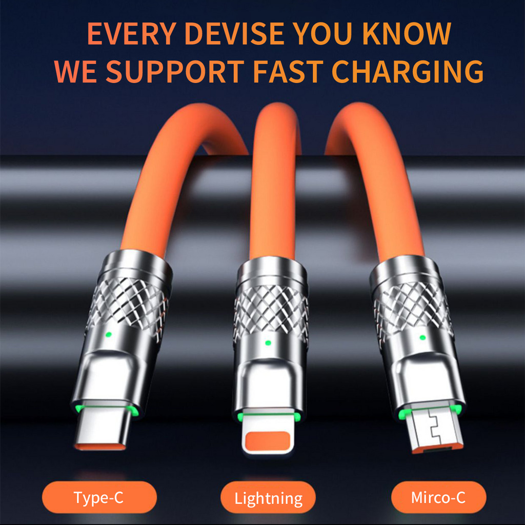 3-in-1 data cable 120W super fast charge