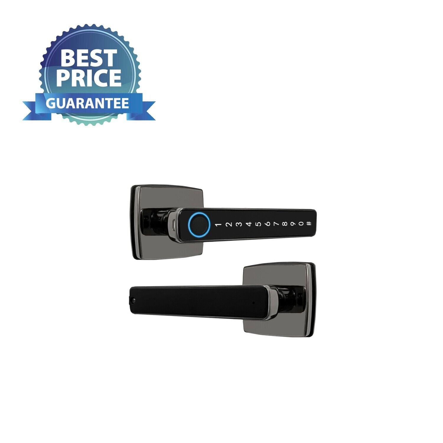 Tuya Smart Fingerprint Door Lock With Gateway Digital Password Key Wifi APP