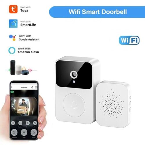 WiFi Video Tuya Doorbell USB Battery Type Doorbell Security Protection Intercom