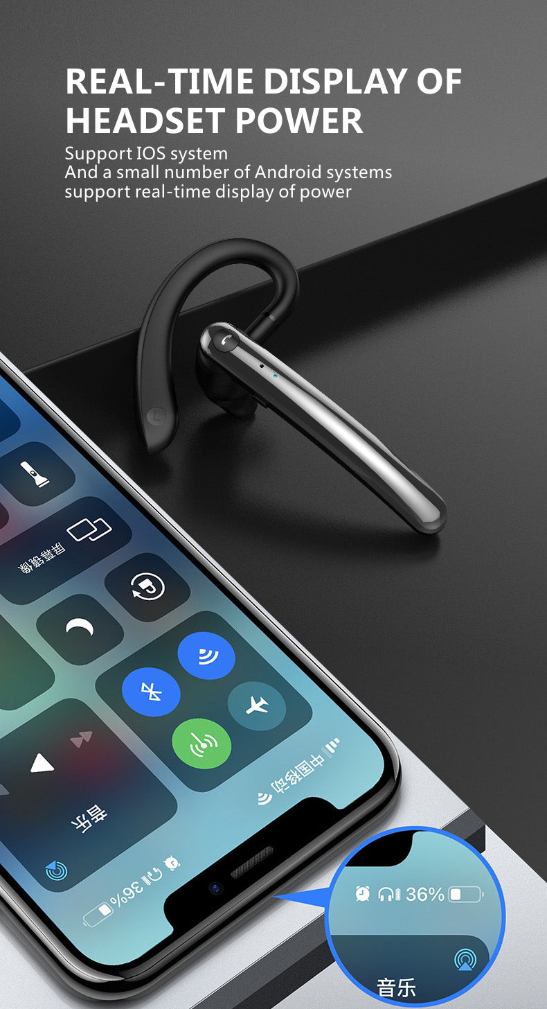 Business Bluetooth Wireless Headphones with Mic & ENC