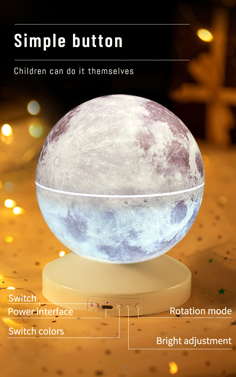 AR Smart Moon Projector Light