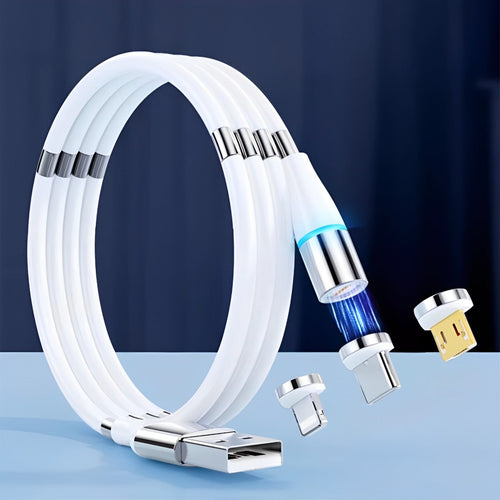 3 IN 1 PD Fast Charge Cable with magnetic
