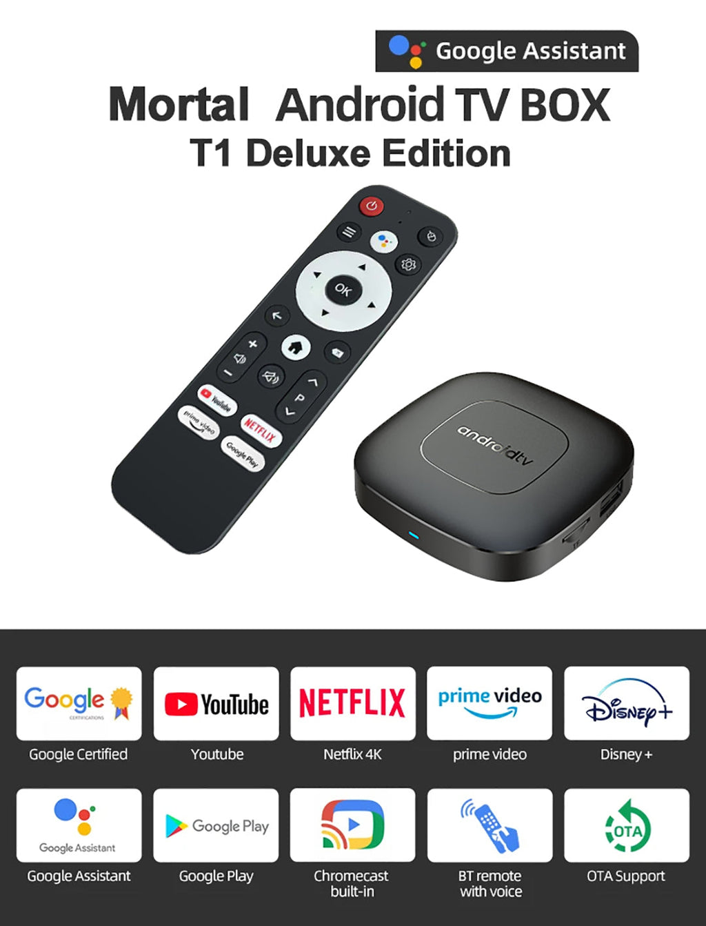 Mini Mortal T1 TV BOX