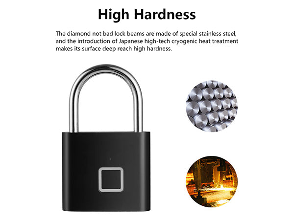 BDI Smart Fingerprint Padlock with APP Control