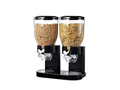 BDI Large Double Cereal Dispenser Dry Food Grains Containers Nuts Storage Container