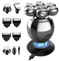 Alien Spaceship Shaver 7 in 1 Professional Cordless Electric Waterproof Rotary Rechargeable Shaver