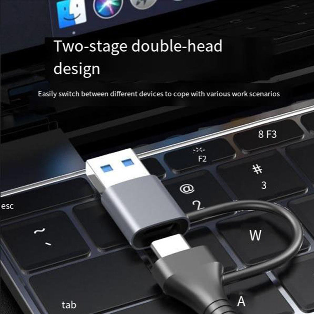 HyperPort USB 3.2 Gen2 Multi-Port Splitter Hub – High-Speed Data Transfer & Fast Charging Adapter