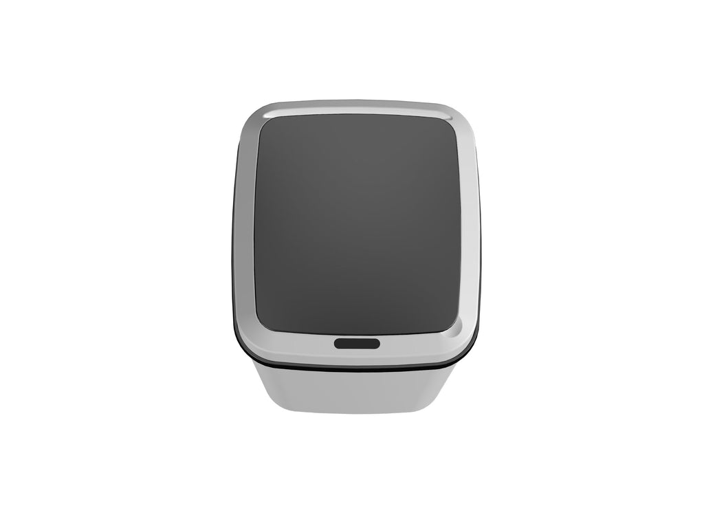 BDI Electric Trash Can Sensitive Mute Odor Isolation Waterproof Automatic Motion Sensor Kick Vibration Rubbish Bin