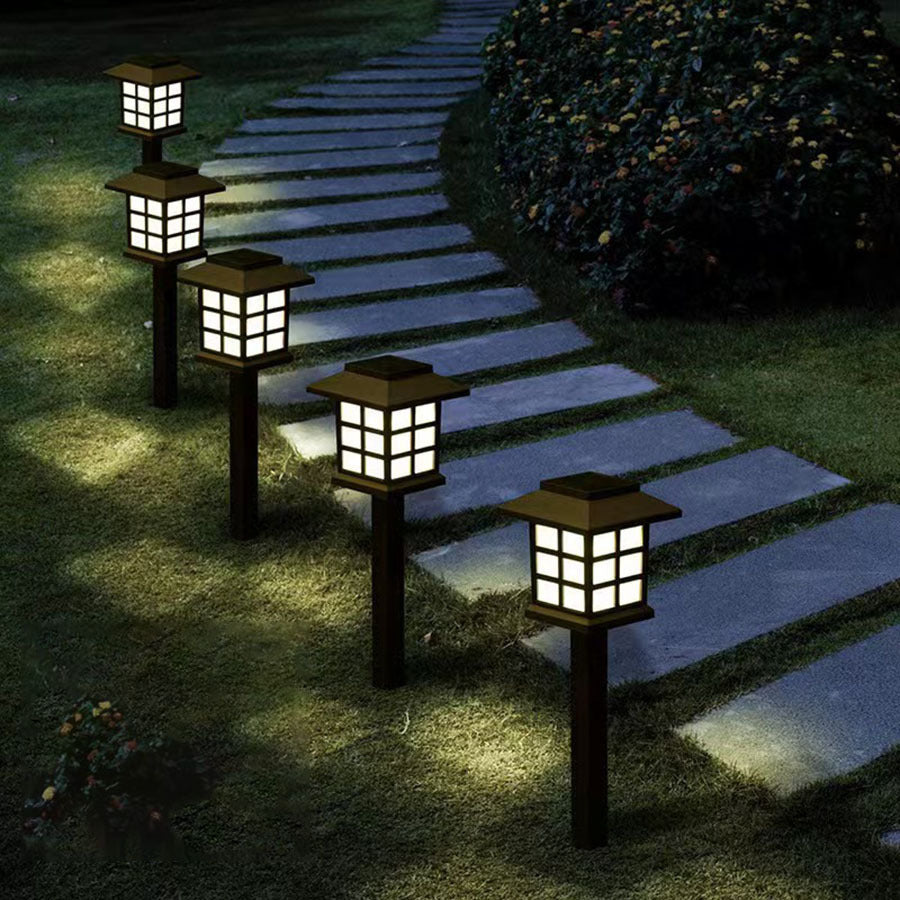 Solar Outdoor Courtyard Light