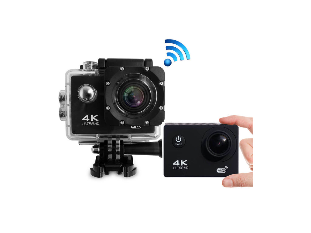 BDI 4K HD Sports Action Camera with Wi-Fi & Remote