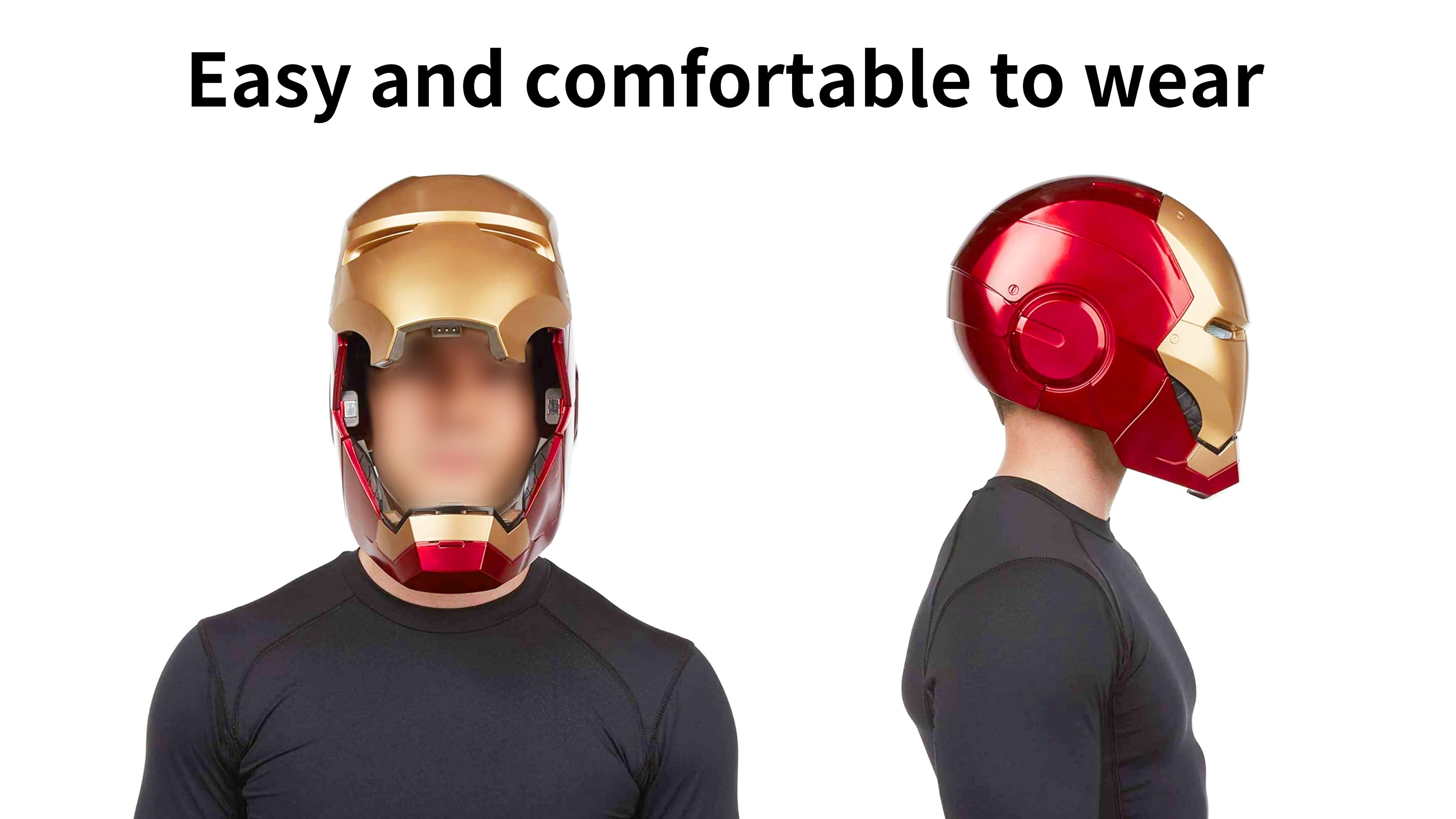 Wearable Cosplay Super Hero Helmet or Right Arm -- IRON MAN