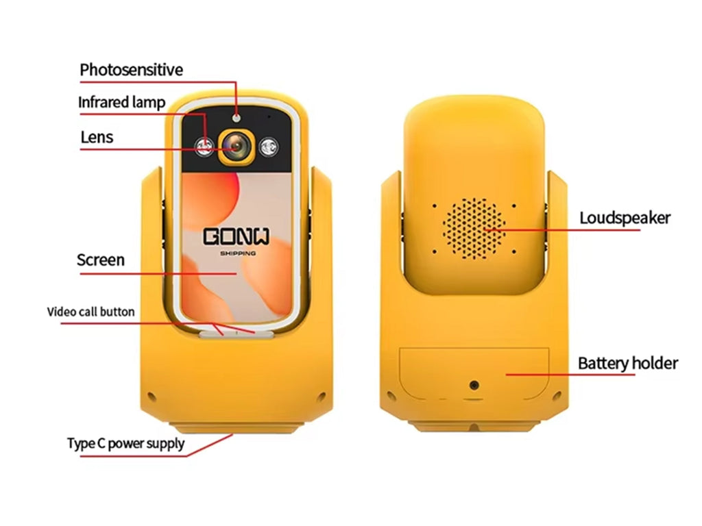 Two way Video Calling Camera with HD Screen