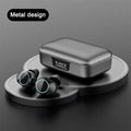 G02 Pro Metal TWS Earbuds Wireless with 3350mAh Power IPX7 Waterproof Type c LED