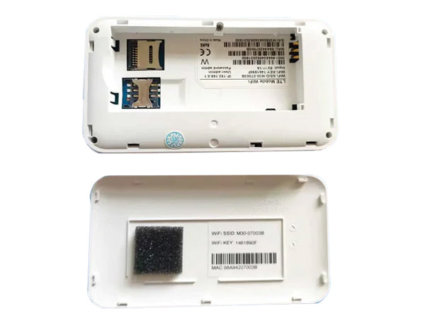 BDI Portable 4GX LTE Wi-Fi Router with Ethernet Port