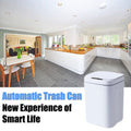 New Smart Trash Bin 13L Automatic Motion Sensor Sensitive Mute Odor Isolation