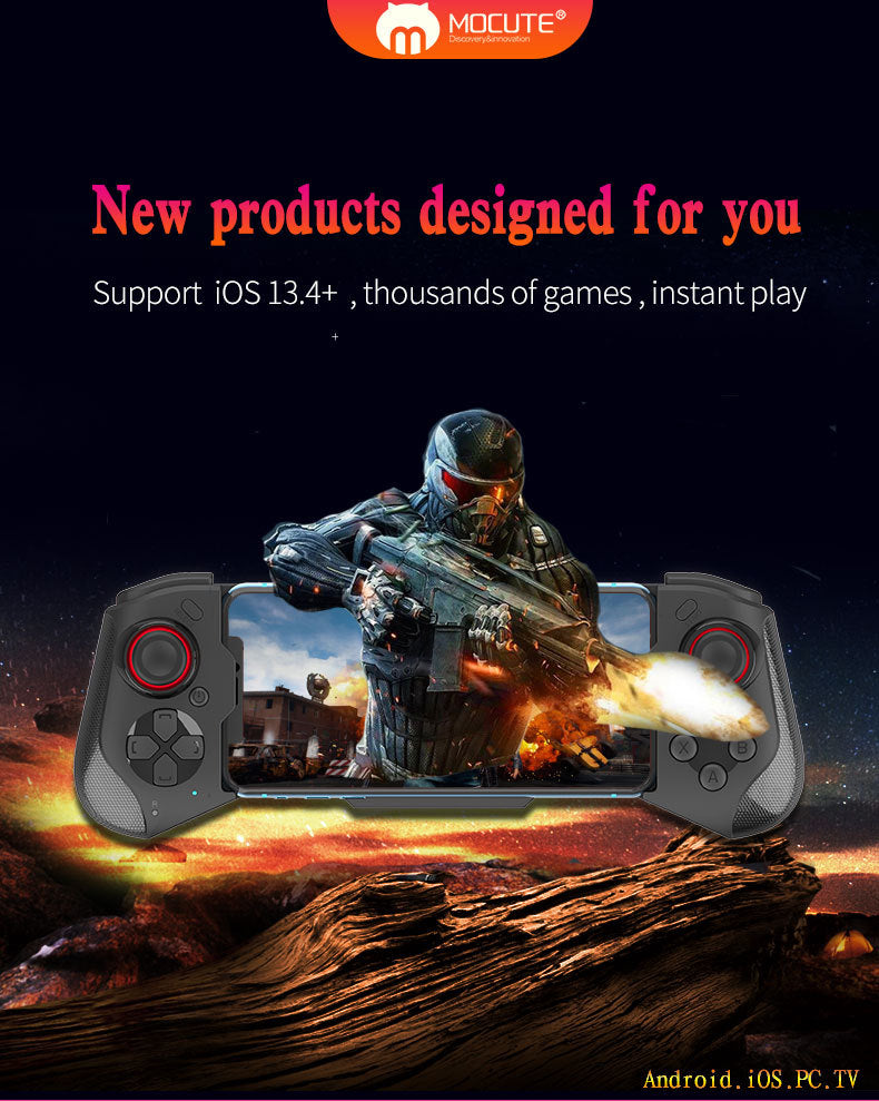 Mochute 060 Stretching Bluetooth Game Controller for Android and Iphone