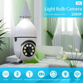 Security Camera Wifi IP Camera HD 1080P Wireless E27 Bulb Home Lamp Light New