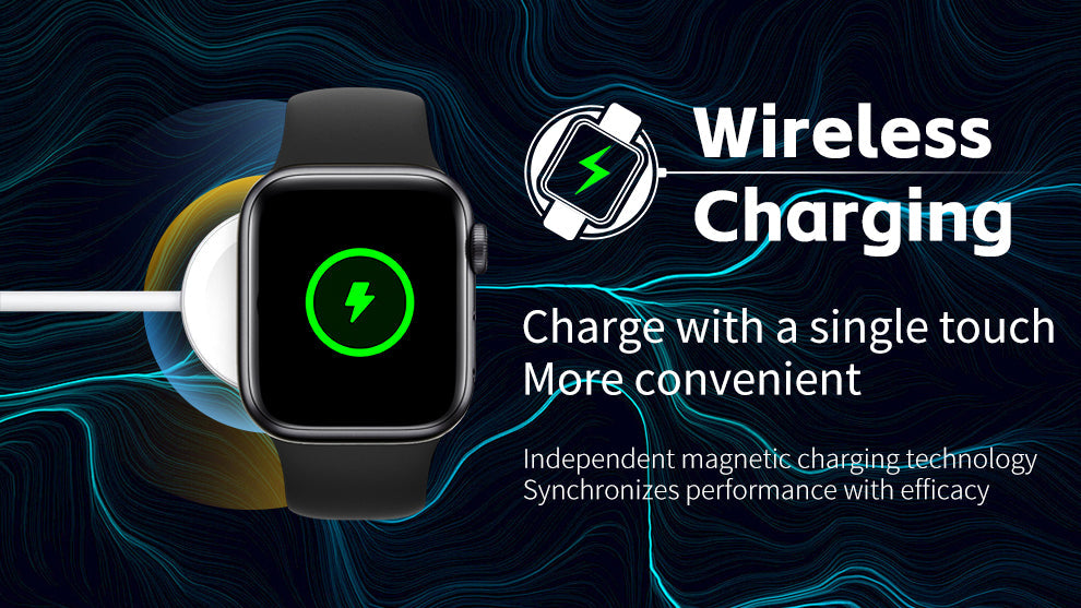 BDI Extremely Narrow Edge Large Screen Smart watch -- Black