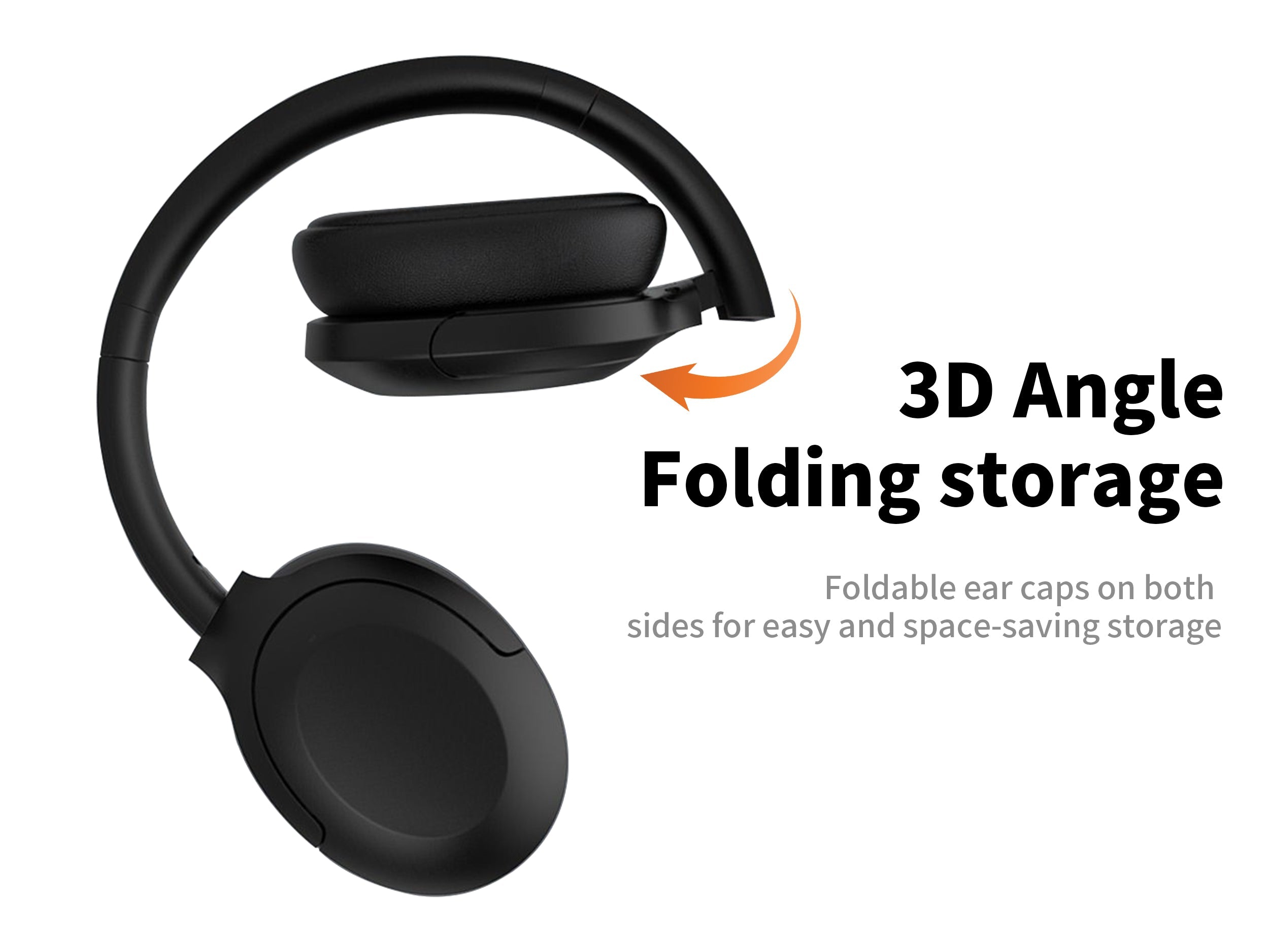 ANC Active Noise Canceling Bluetooth Headphones Headset