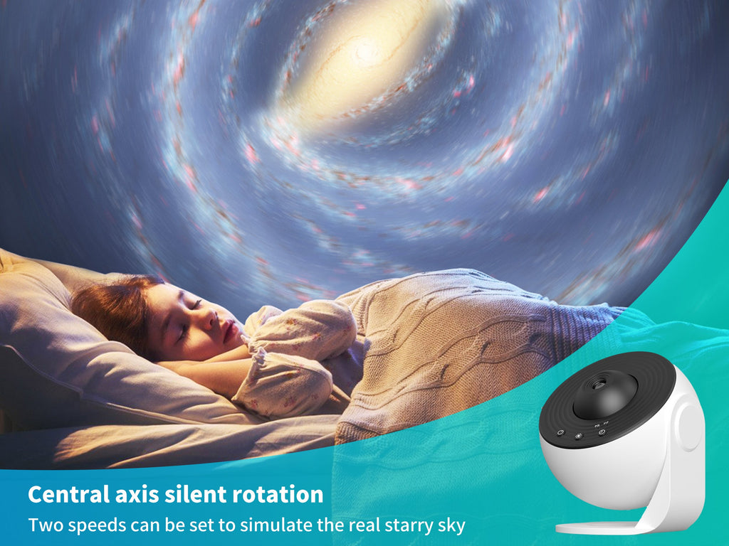 Galaxy Star Projector Light Planetarium Projector 360 Degree Galaxy Projector for Room