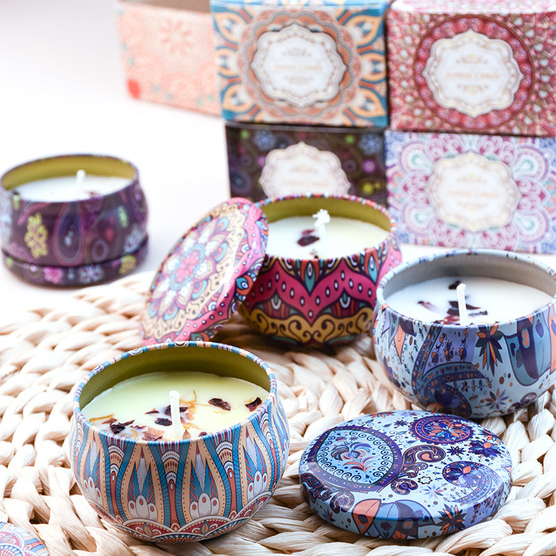 Blooming Bliss Candle Set – Indulge in Lavender, Lemon, Rose & Fig Aromas