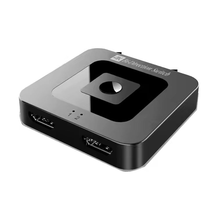 4K60Hz Dual-Screen Switcher Integrated with Computer Power Button (Custom Mold Design)