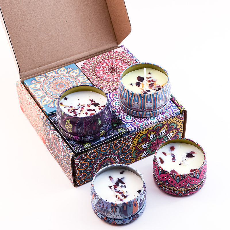 Blooming Bliss Candle Set – Indulge in Lavender, Lemon, Rose & Fig Aromas