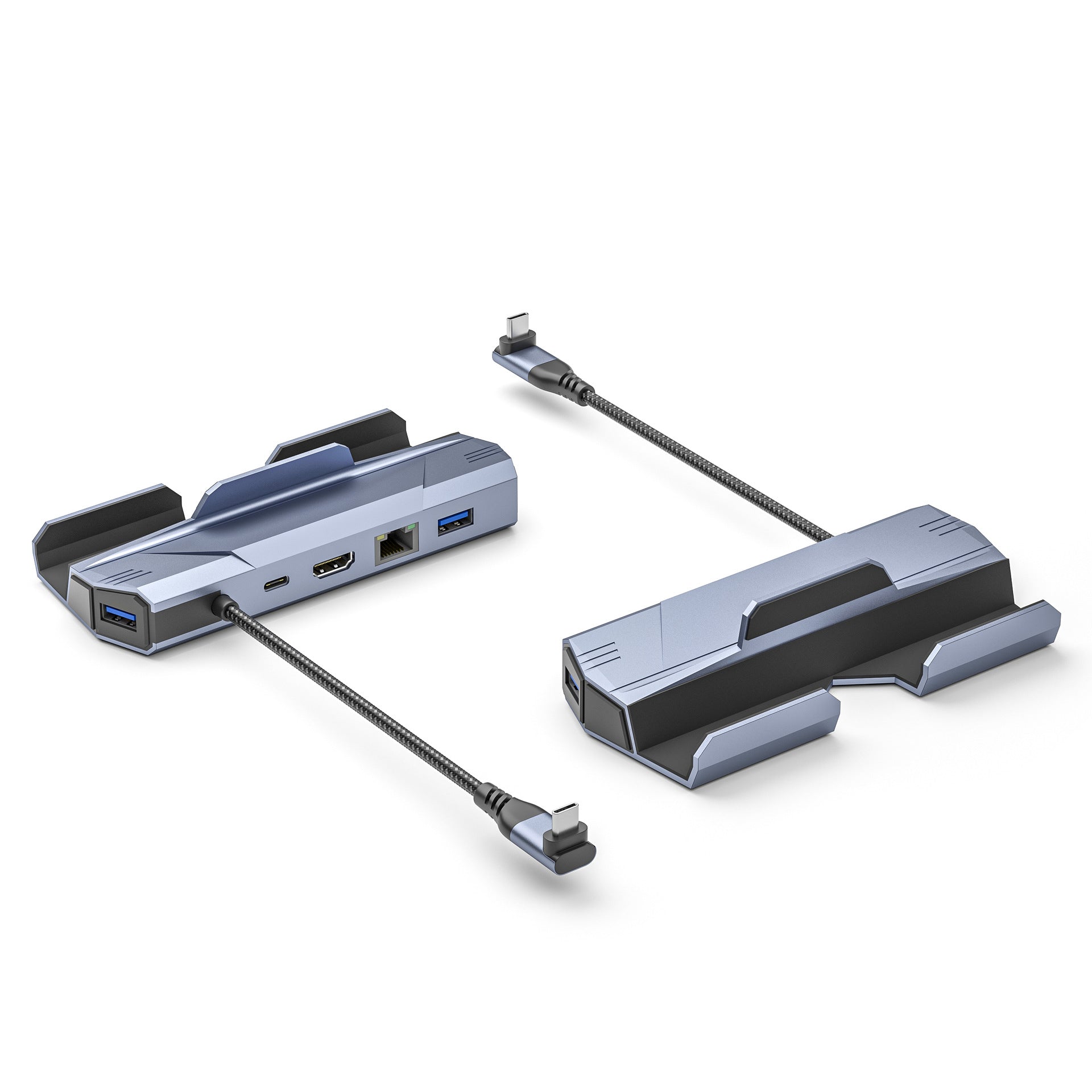 4K type-c 6in1 Nintendo game console base Gigabit stand docking station