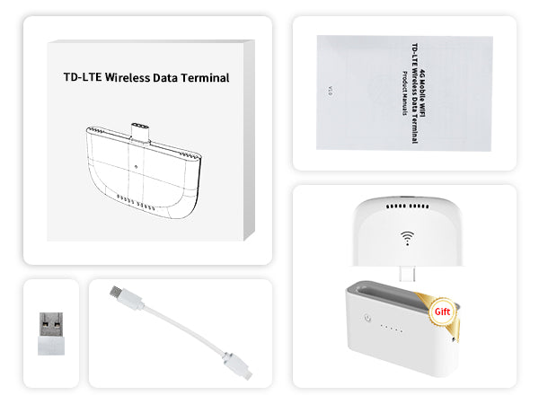 BDI 4G Dongle Type-C and USB Port come with Power case