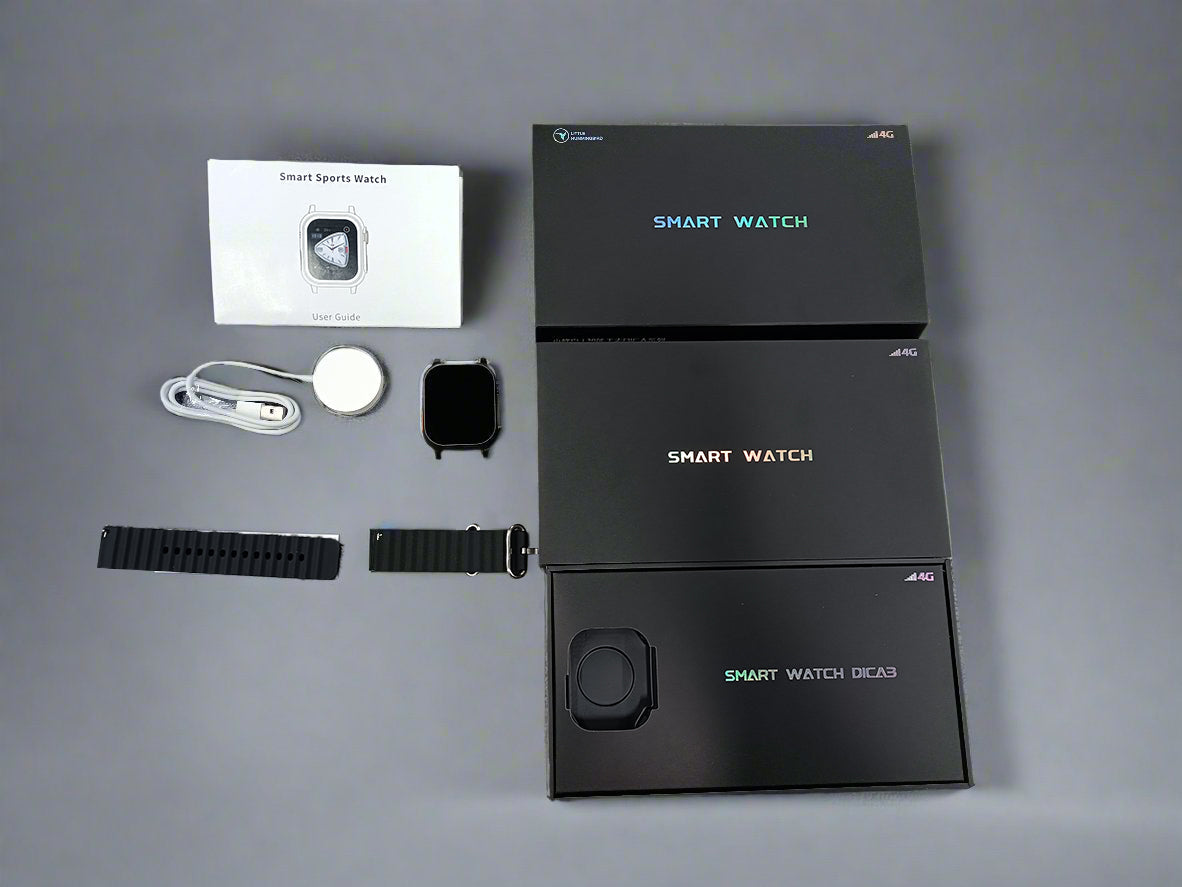 Global 4G Ultra Smart Watch 2.0 inch Screen