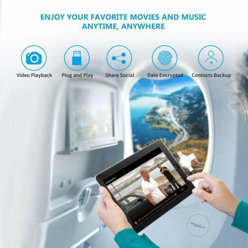 128g USB 3.0 Flash Drive 4 in1 Memory Stick For iPhone 13 12 X Android Type-c AU